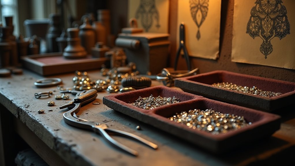 reviving historical jewelry techniques