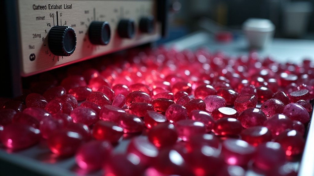 ruby heat treatment preparation