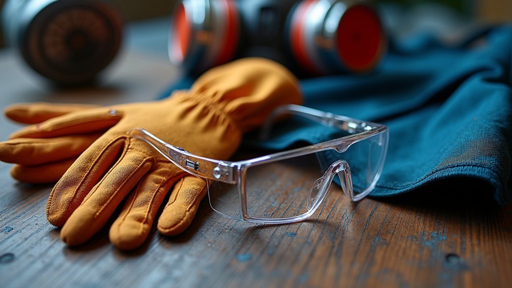 safety gear for enameling