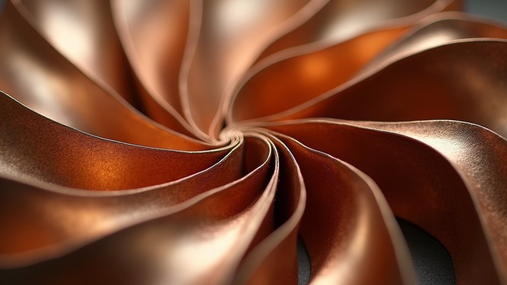 sculptural copper manipulation techniques