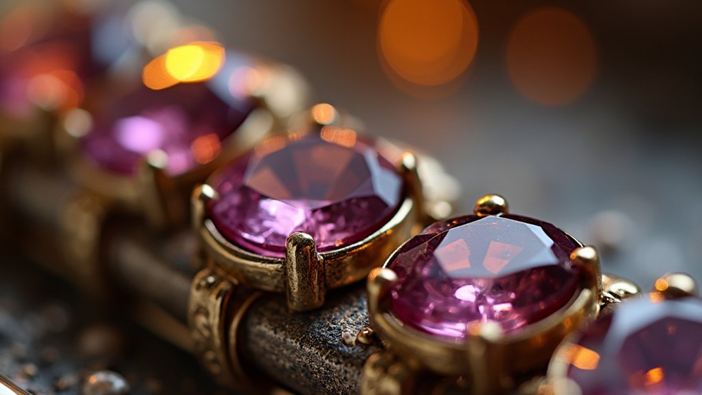 seamless gemstone metal integration