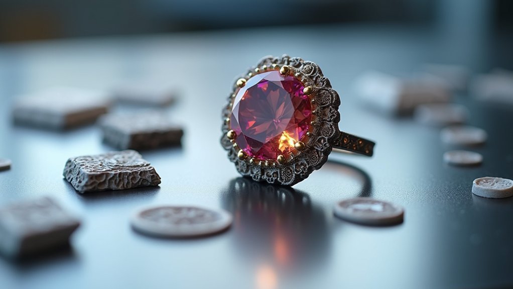 secure gemstone casting methods
