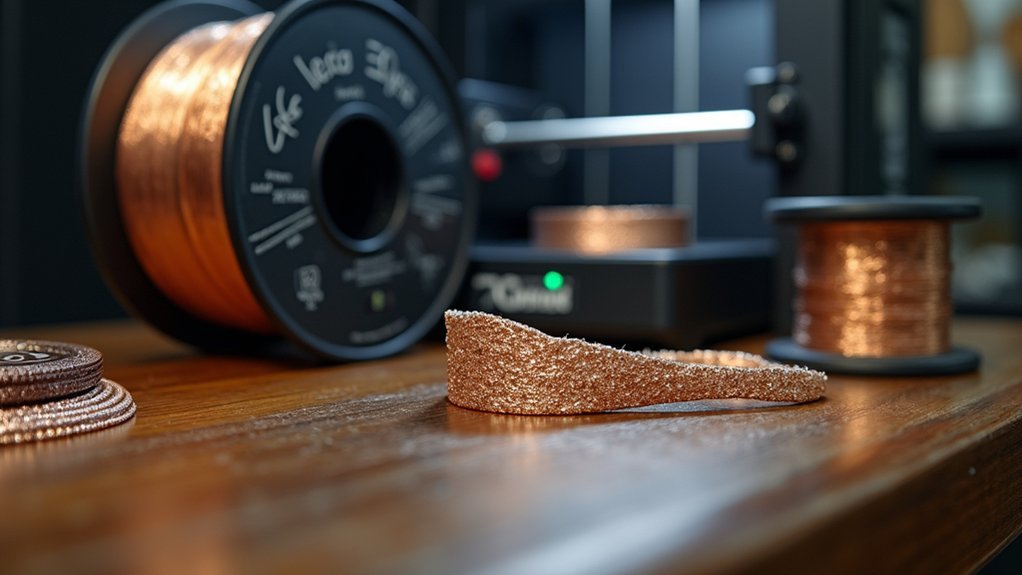 select suitable metal filaments