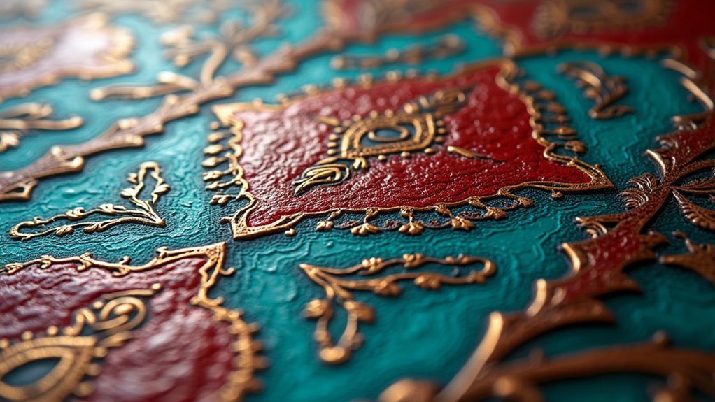 sgraffito technique in enamel