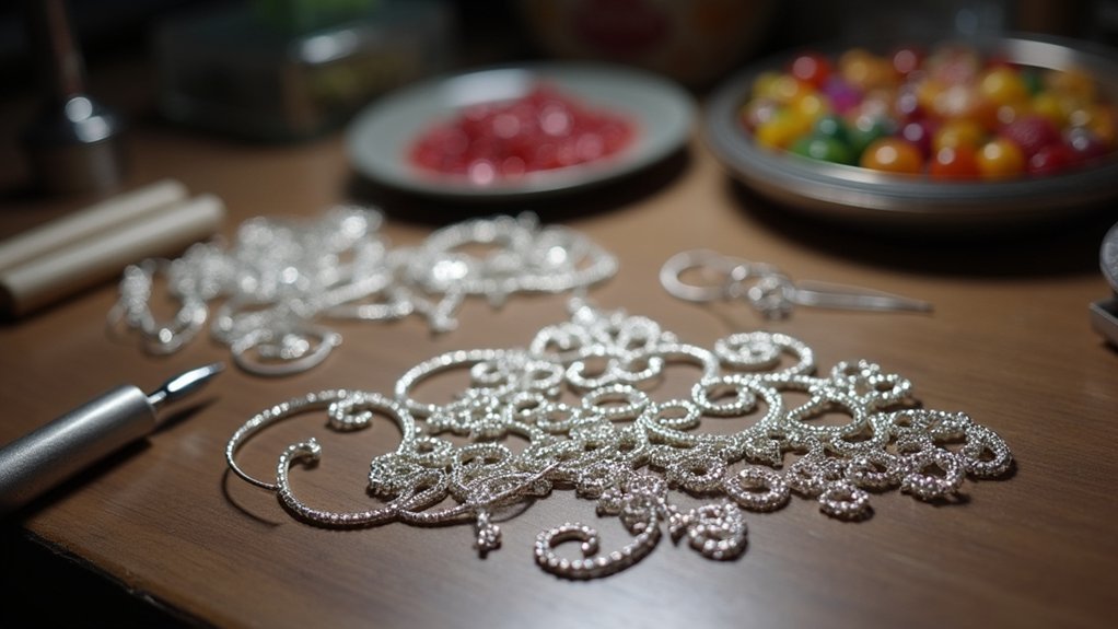 silver filigree jewelry crafting