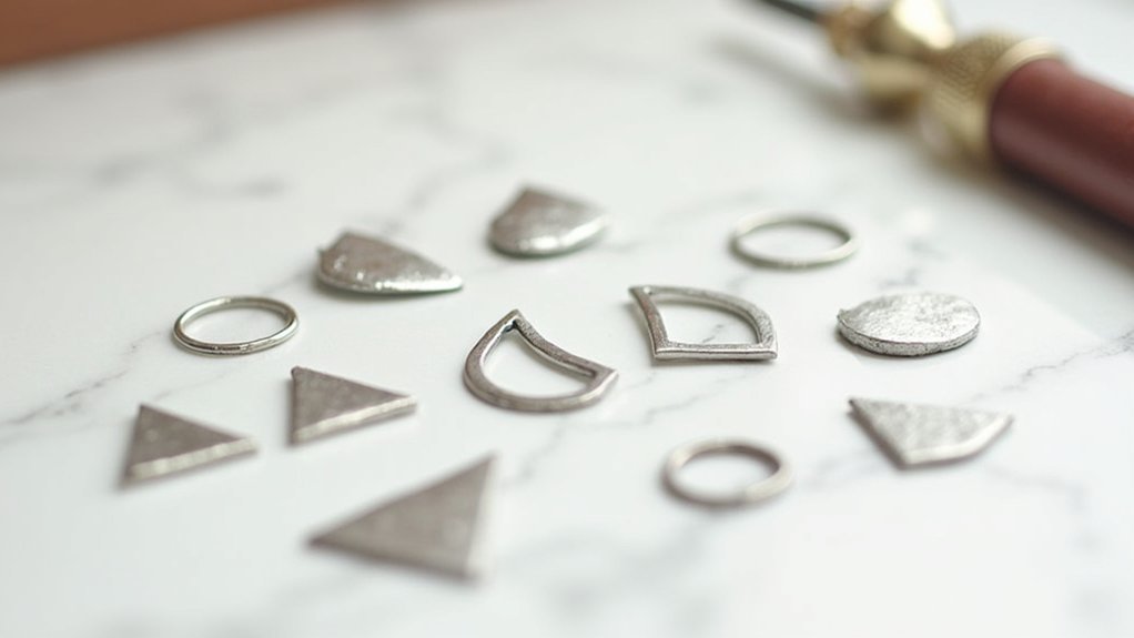simple geometric shape templates