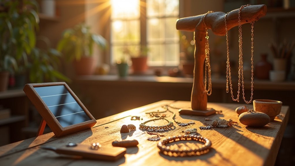 solar powered jewelry tools