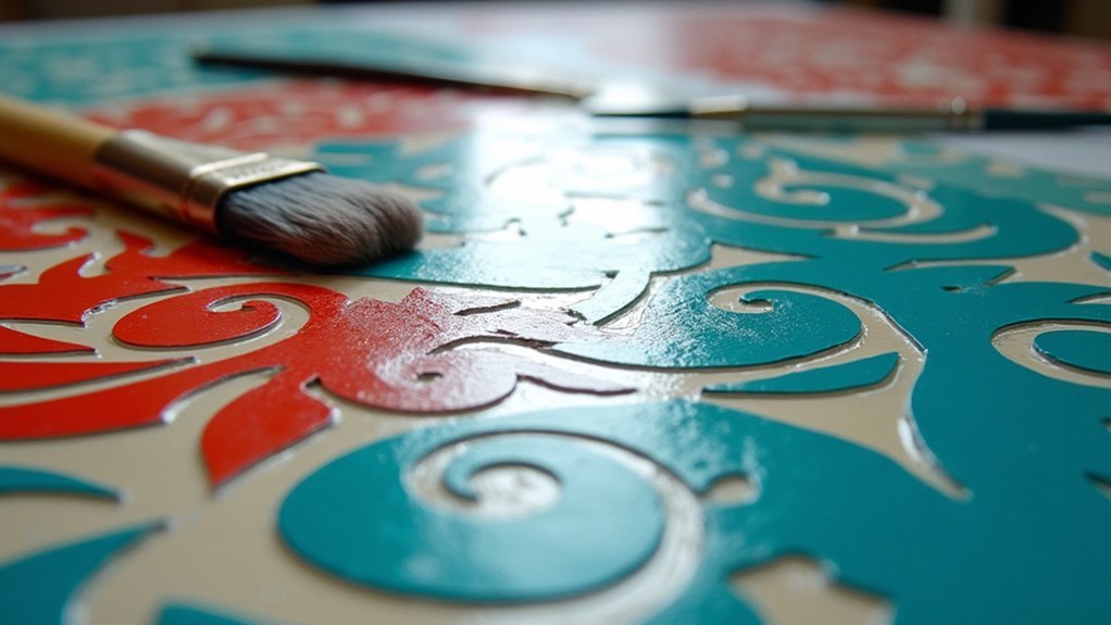 7 Tips for Stenciling on Enamel Surfaces