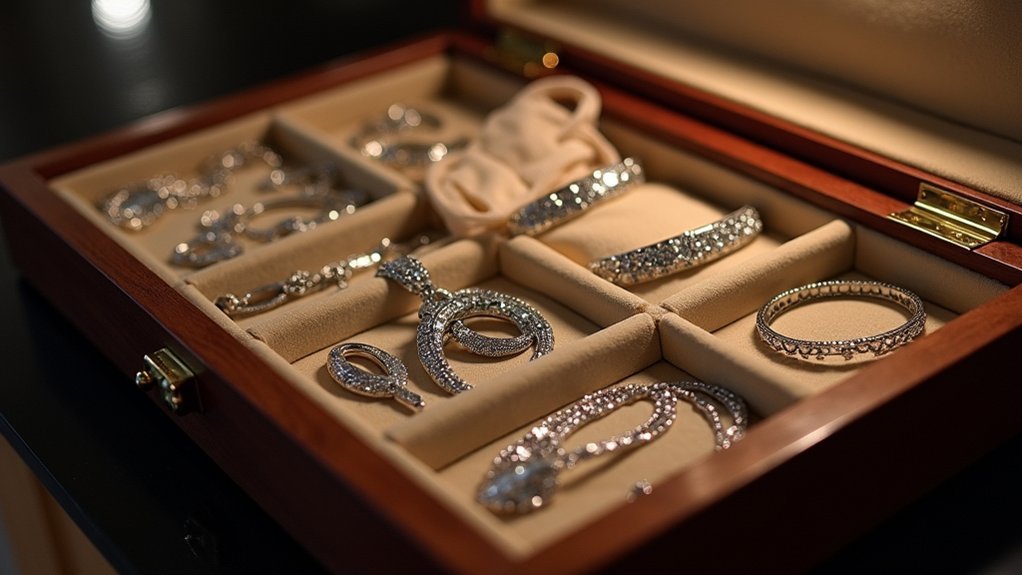 store silver jewelry properly