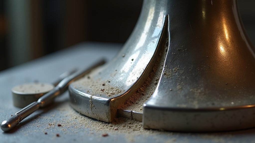 surface grinding and filing