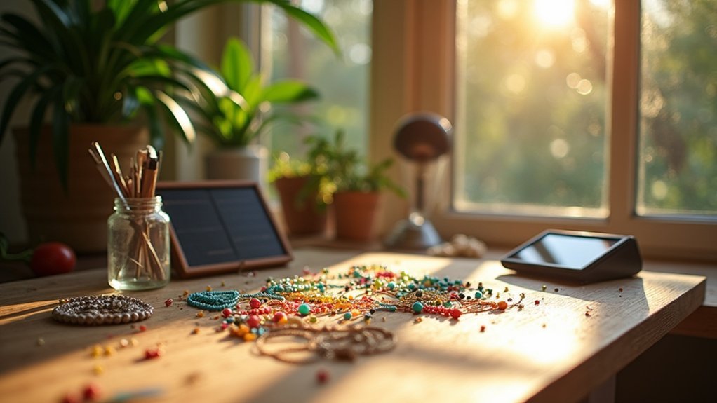sustainable solar powered workstation design