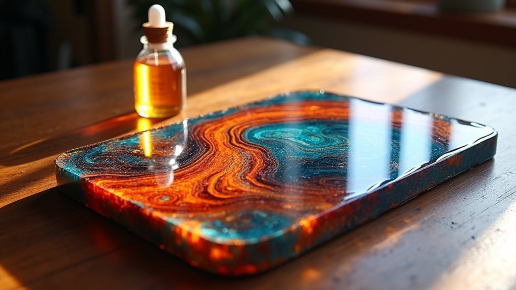 systematic polishing for resin
