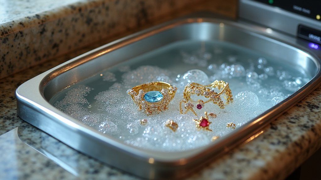 temperature optimized ultrasonic cleaning