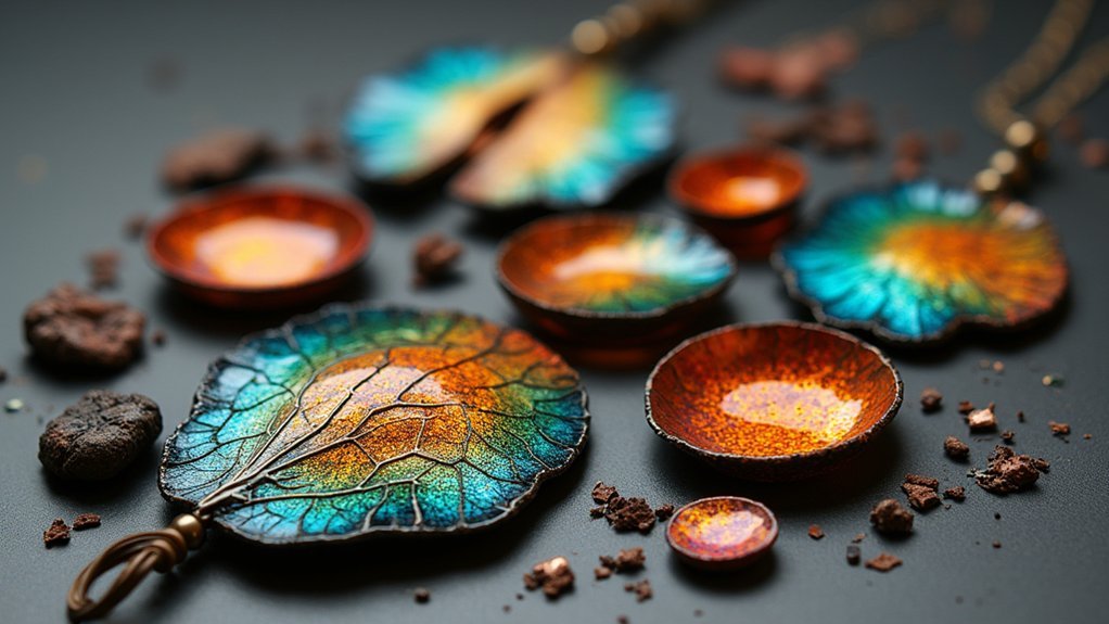 torch fired raku reduction techniques