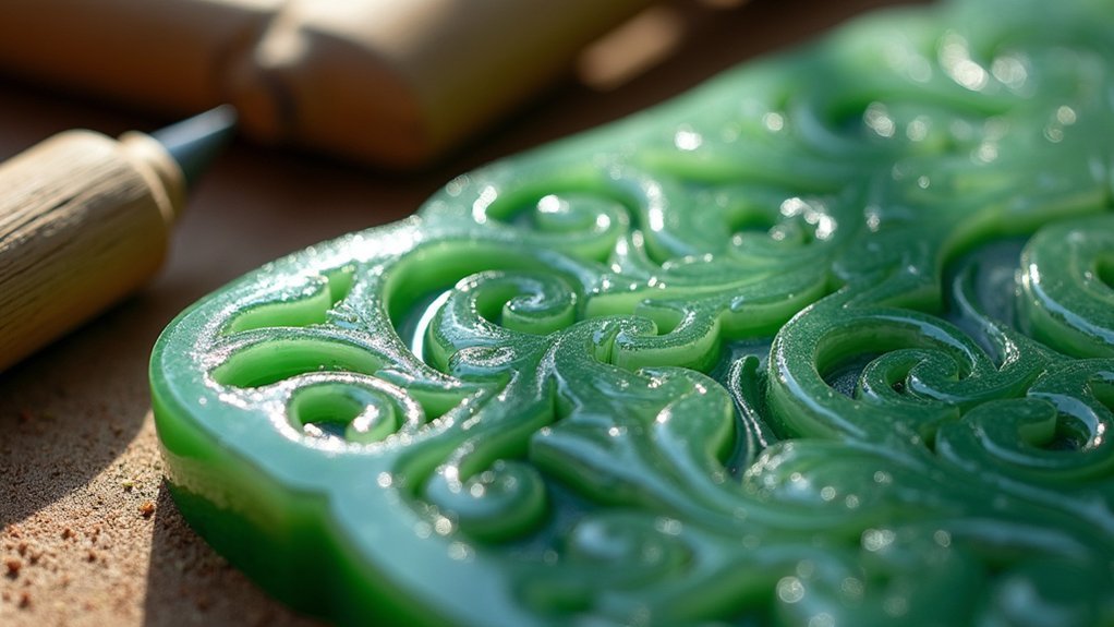 traditional jade inlay techniques