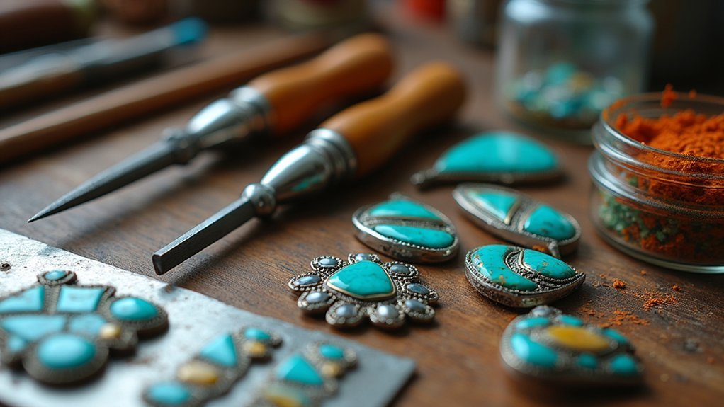 turquoise inlay essential tools