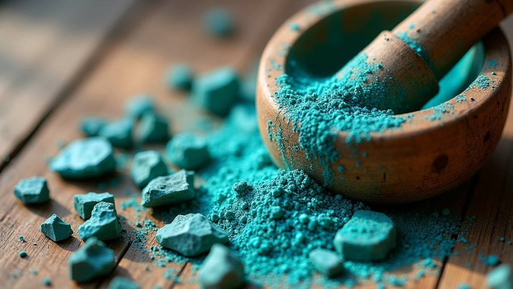 turquoise stone crushing techniques