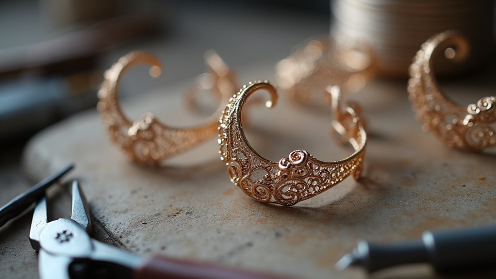 twisted wire filigree techniques