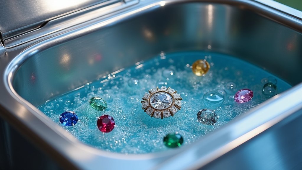 ultrasonic jewelry deep cleaning