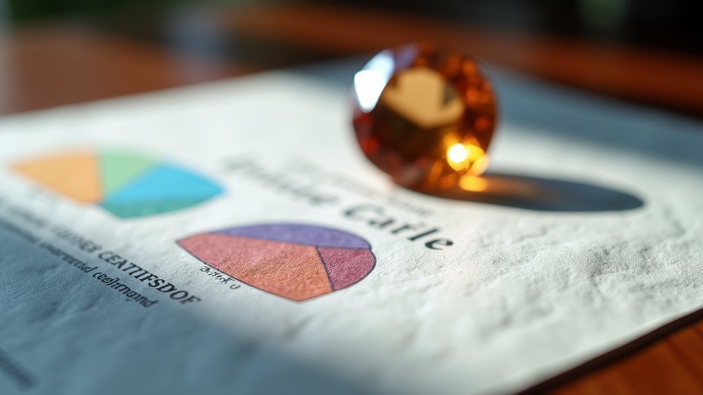 understanding gemstone certification details