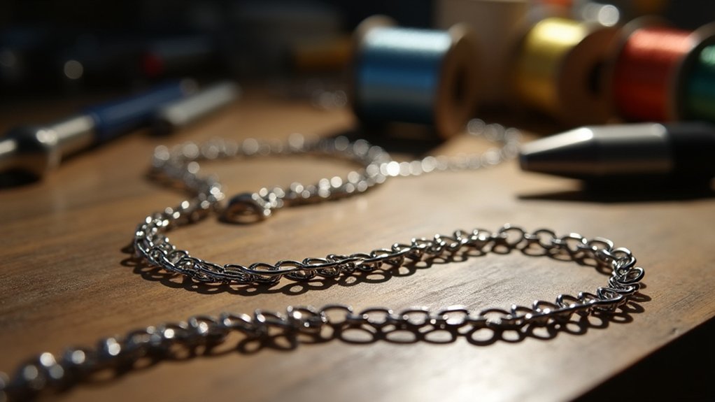 viking knit chain creation