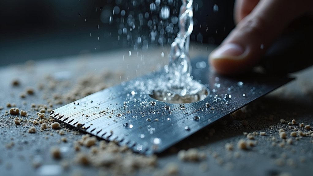 water cooled stone cutting
