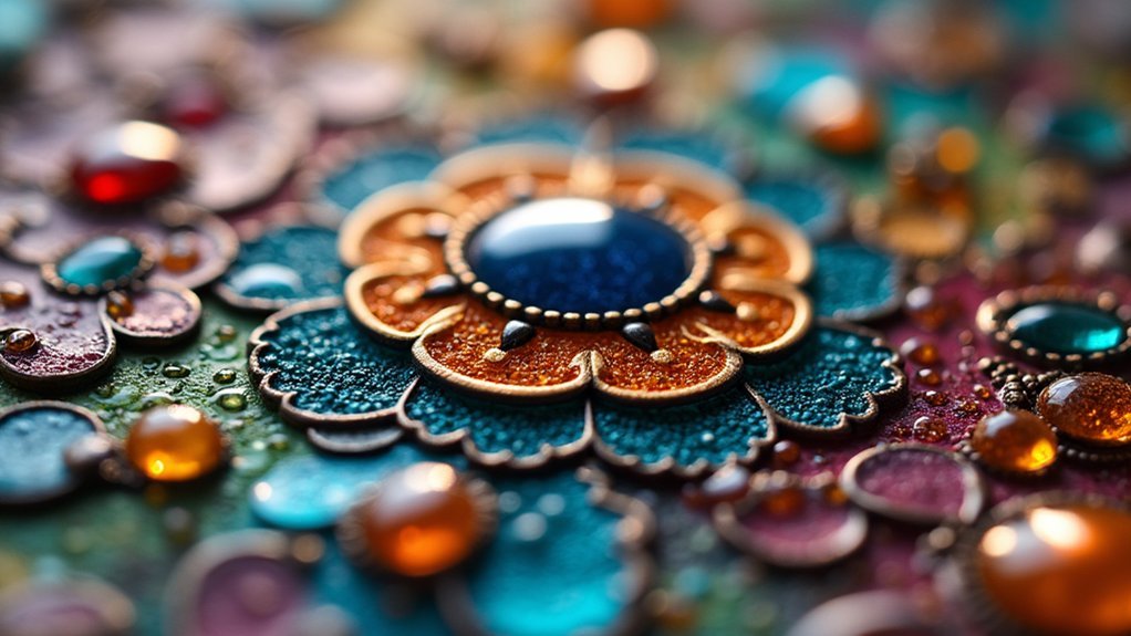 wet packing enamel technique