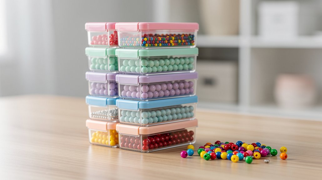 10 Best Stackable Bead Organizer Boxes for Small Spaces in 2026