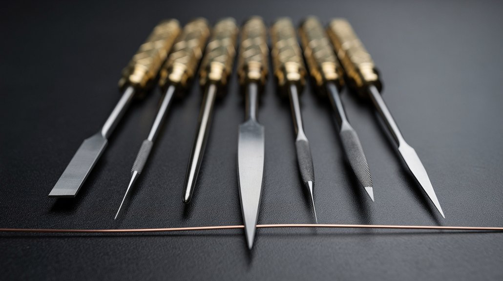 eight best needle files for metal detail work