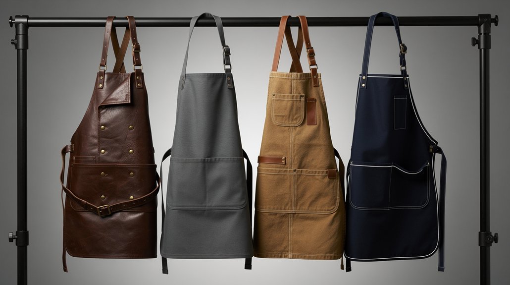 4 Best Leather Aprons for Studio Safety in 2026