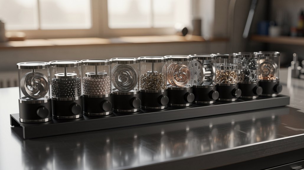 rotary tumblers for metal finishing